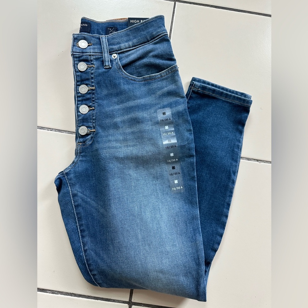 Lucky Brand Bridgette High Rise Skinny 10/30